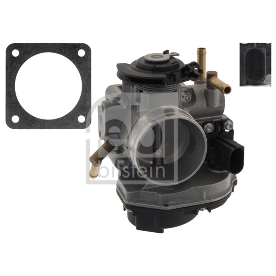 Слика на куќиште на лептир на карбуратор FEBI BILSTEIN 103775 за VW Jetta 4 Estate (1J6) 2.0 - 115 коњи бензин