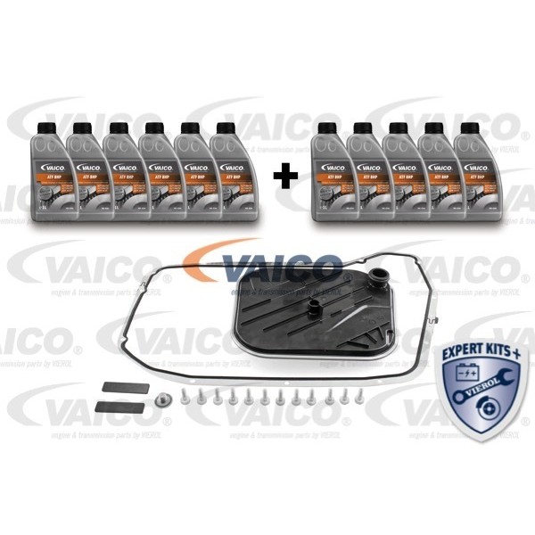 Слика на К-ет делови, смена на масло-автоматски менувач VAICO EXPERT KITS + V10-3225-XXL