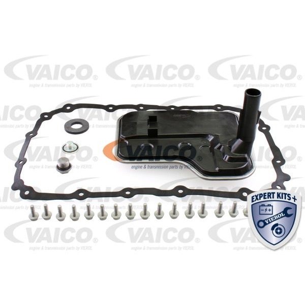 Слика на к-ет делови, смена на масло-автоматски менувач VAICO EXPERT KITS + V20-2092-BEK за BMW 3 Sedan E90 330 i - 258 коњи бензин