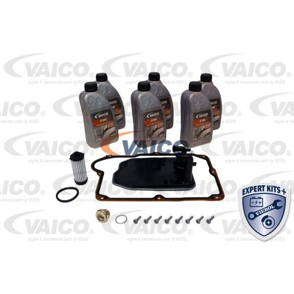 Слика на к-ет делови, смена на масло-автоматски менувач VAICO EXPERT KITS + V30-2257 за Mercedes GLA-class (x156) GLA 250 4-matic (156.946) - 211 коњи бензин