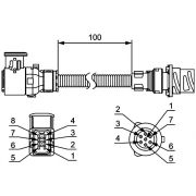 Слика 1 $на К-кт кабели, монтаж на задни светлини HELLA 8KA 211 923-002