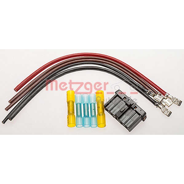 Слика на к-кт ремонтен кабел, вентилатор парно METZGER 2322016 за Lancia Musa (350) 1.4 LPG - 78 коњи Бензин/Автогаз (LPG)