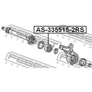 Слика 2 на лагер, полуоска FEBEST AS-335515-2RS