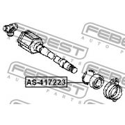 Слика 2 на лагер, полуоска FEBEST AS-417223