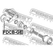 Слика 2 на лагер, полуоска FEBEST FDCB-GE