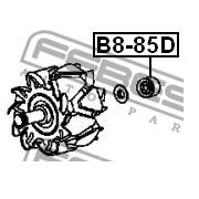 Слика 2 на лагер, рамо на затегач на линиски ремен FEBEST B8-85D