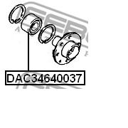 Слика 2 $на Лагер главчина FEBEST DAC34640037