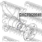 Слика 2 на Лагер главчина FEBEST DAC35620040