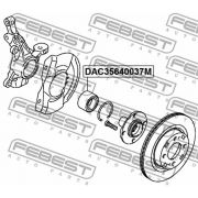 Слика 2 на Лагер главчина FEBEST DAC35640037M