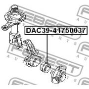 Слика 2 на Лагер главчина FEBEST DAC39-41750037