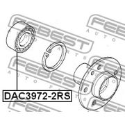 Слика 2 на Лагер главчина FEBEST DAC3972-2RS