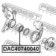 Слика 2 на Лагер главчина FEBEST DAC40740040