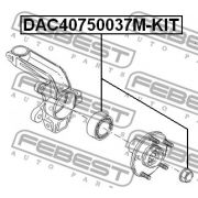 Слика 2 на Лагер главчина FEBEST DAC40750037M-KIT