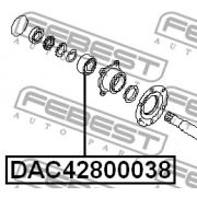 Слика 2 $на Лагер главчина FEBEST DAC42800038