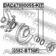 Слика 2 на Лагер главчина FEBEST DAC47880055-KIT