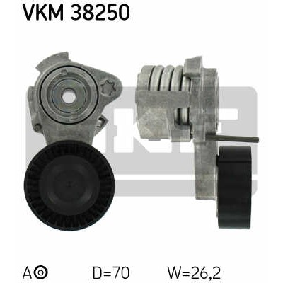 Слика на лагер затегач, линиски ремен SKF VKM 38250 за BMW 3 Coupe E92 325 i - 218 коњи бензин