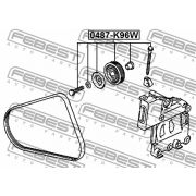 Слика 2 на Лагер затегач канален ремен FEBEST 0487-K96W