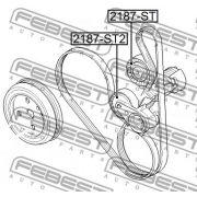 Слика 2 на Лагер затегач канален ремен FEBEST 2187-ST
