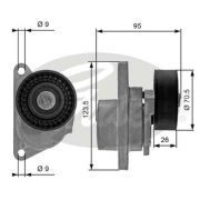 Слика 1 на Лагер затегач канален ремен GATES DriveAlign® T38190