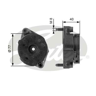 Слика на Лагер затегач канален ремен GATES DriveAlign® T38345 за VW Passat 3 Variant (B4,35i) 1.9 TDI - 110 коњи дизел