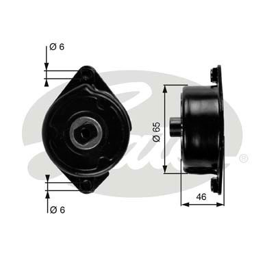 Слика на Лагер затегач канален ремен GATES DriveAlign® T39006 за BMW 3 Touring E46 318 d - 116 коњи дизел