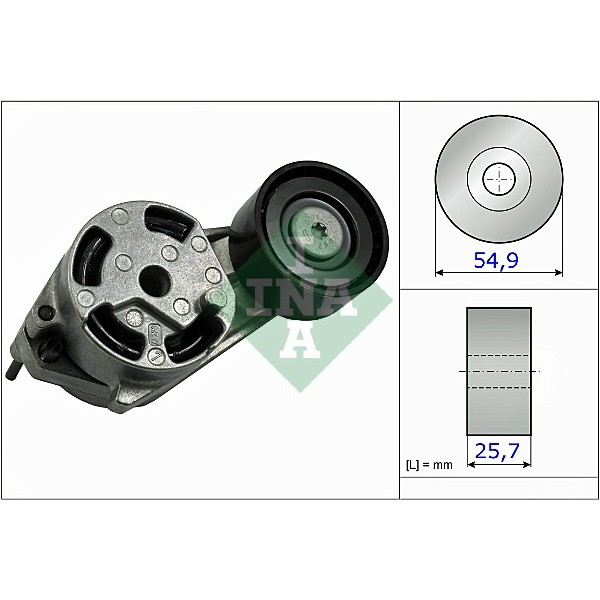 Слика на Лагер затегач канален ремен INA 534 0516 10