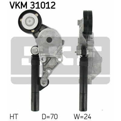 Слика на Лагер затегач канален ремен SKF VKM 31012