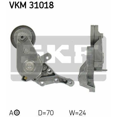 Слика на Лагер затегач канален ремен SKF VKM 31018