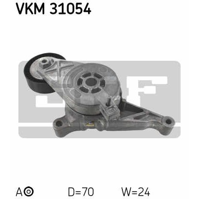 Слика на Лагер затегач канален ремен SKF VKM 31054 за Audi A3 Sportback (8PA) 2.0 TDI quattro - 140 коњи дизел