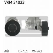 Слика 1 на Лагер затегач канален ремен SKF VKM 34033