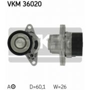 Слика 1 на Лагер затегач канален ремен SKF VKM 36020