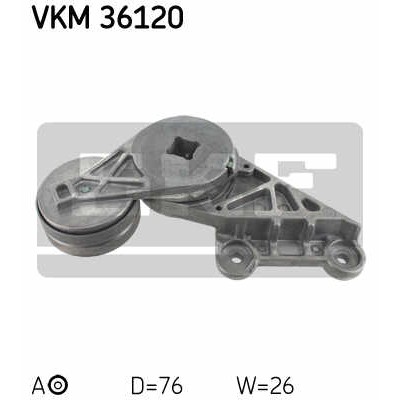 Слика на Лагер затегач канален ремен SKF VKM 36120 за Volvo S70 Saloon (P80) 2.3 T-5 - 239 коњи бензин