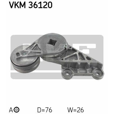 Слика на Лагер затегач канален ремен SKF VKM 36120 за Volvo S70 Saloon (P80) 2.3 T5 AWD - 241 коњи бензин