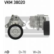 Слика 1 на Лагер затегач канален ремен SKF VKM 38020