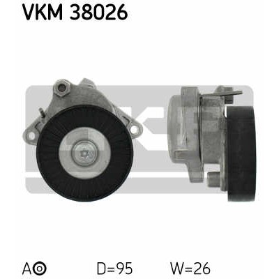 Слика на Лагер затегач канален ремен SKF VKM 38026