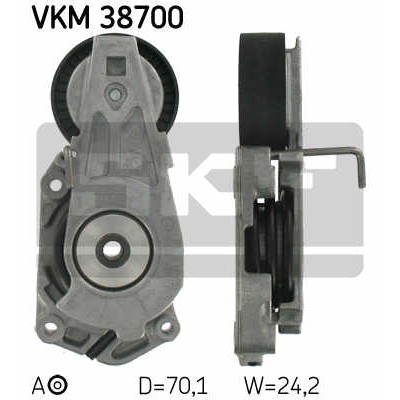 Слика на Лагер затегач канален ремен SKF VKM 38700 за Mini Convertible (R52) Cooper - 116 коњи бензин