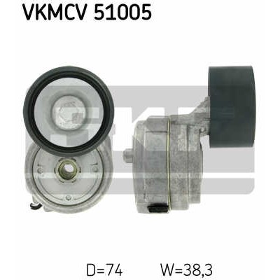 Слика на Лагер затегач канален ремен SKF VKMCV 51005