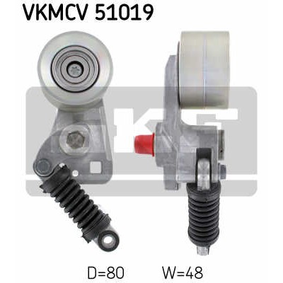 Слика на Лагер затегач канален ремен SKF VKMCV 51019