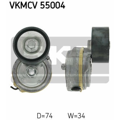 Слика на Лагер затегач канален ремен SKF VKMCV 55004 за камион MAN TGA 18.350, 18.360 FAC, FARC, FHLC - 350 коњи дизел