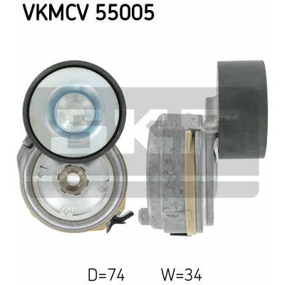 Слика на Лагер затегач канален ремен SKF VKMCV 55005 за камион MAN TGM 12.240 FLC, FLLC - 240 коњи дизел