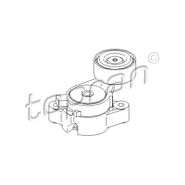 Слика на Лагер затегач канален ремен TOPRAN PREMIUM BRAND 113 190 за VW Sharan (7N) 1.4 TSI - 150 коњи бензин