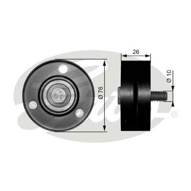 Слика на Лагер затегач лизгач канален ремен GATES DriveAlign® T36083 за VW Jetta 4 Estate (1J6) 1.6 16V - 105 коњи бензин