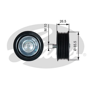 Слика на Лагер затегач лизгач канален ремен GATES DriveAlign® T36261 за Fiat Punto 199 1.9 D Multijet - 116 коњи дизел