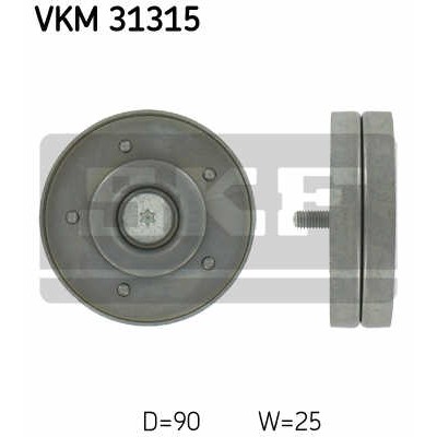 Слика на Лагер затегач лизгач канален ремен SKF VKM 31315 за Audi A5 (8T3) 2.0 TFSI quattro - 211 коњи бензин