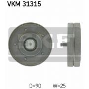 Слика 1 на Лагер затегач лизгач канален ремен SKF VKM 31315