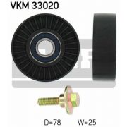 Слика 1 на Лагер затегач лизгач канален ремен SKF VKM 33020