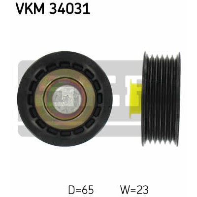 Слика на Лагер затегач лизгач канален ремен SKF VKM 34031 за Ford Mondeo 3 Saloon (B4Y) 2.0 16V DI / TDDi / TDCi - 90 коњи дизел