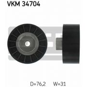 Слика 1 на Лагер затегач лизгач канален ремен SKF VKM 34704