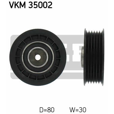 Слика на Лагер затегач лизгач канален ремен SKF VKM 35002