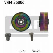 Слика 1 на Лагер затегач лизгач канален ремен SKF VKM 36006